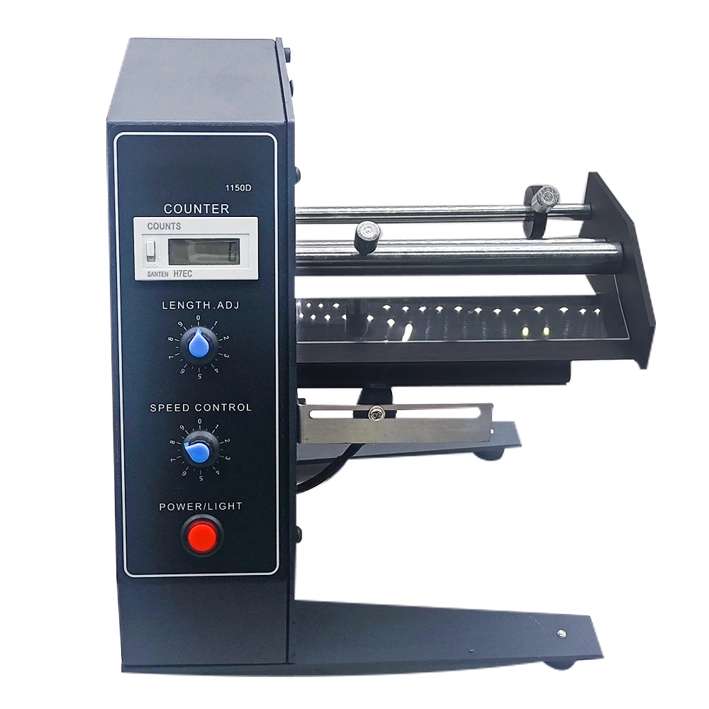 Label stripping machine 1150D separator label stripping machine with counting and rewinding machine