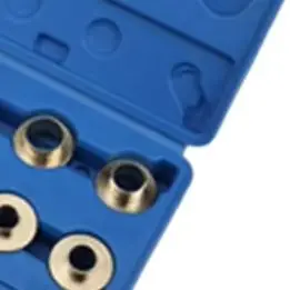 Router Base Plate With Centering Pin And 10 Piece Brass Guide Bushing Set For Woodworking Power Tool Accessory
