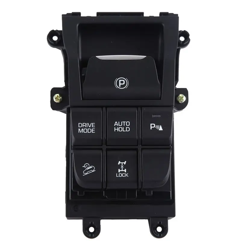 

Plain 1 PCS 93300-D3040 Car Center Console Multi Function Switch 93300D3040 Black Car Accessories For Tucson 2016 2017