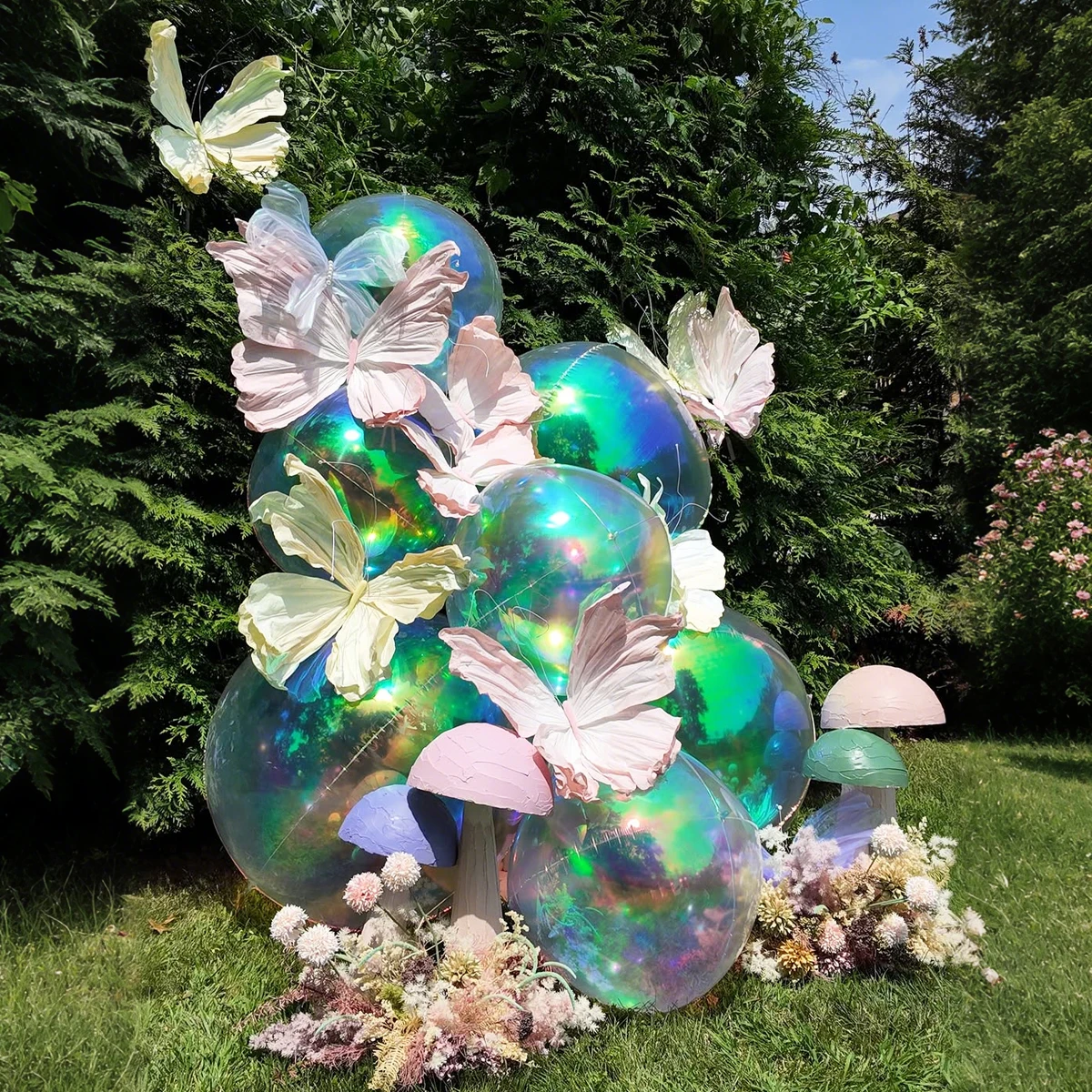 Colorful 4D Balloon Set 22 inch/32 inch Colorful Full range Aluminum Film Balloon Wedding Shower Birthday Party Decoration