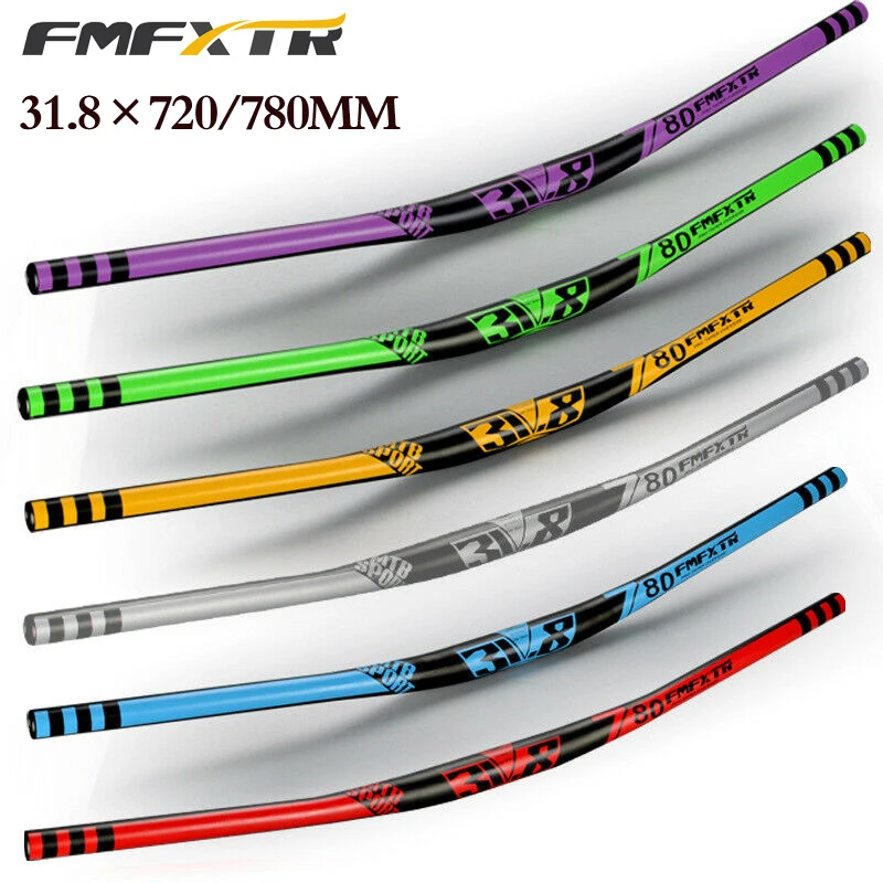 FMFXTR 720mm 780mm Bicycle Handlebar Aluminum Alloy 31.8mm  MTB Handlebar Durable Bike Riser Handle Bar Swallow Bar Cycling Part