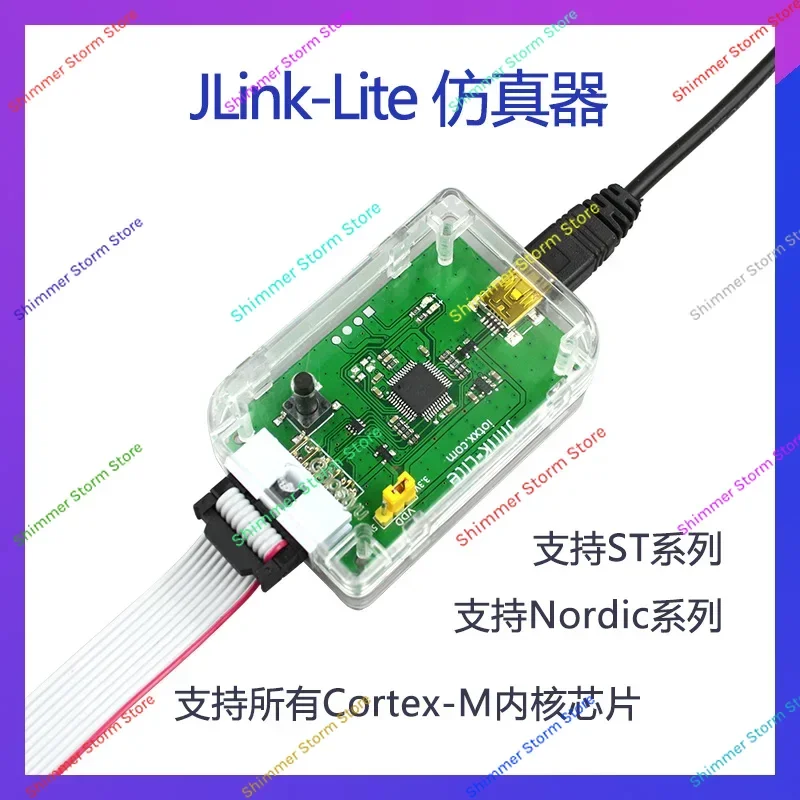 Nrf52832 Downloader JLINK Emulator Nrf52840 Debugger Virtual Serial Port SWD Two Wire