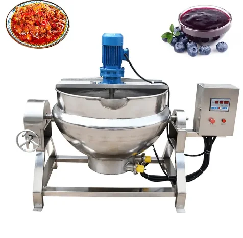 

100 Liter Electric Heating Melt Syrup Cooker Mixer Sweetened Condensed Milk commercial cooking pots