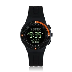 Azan Watch for Muslim with Prayer Alarm Hijri Calendar and Auto Qibla Compass in Arabic and English Language Sporting Wristwatch