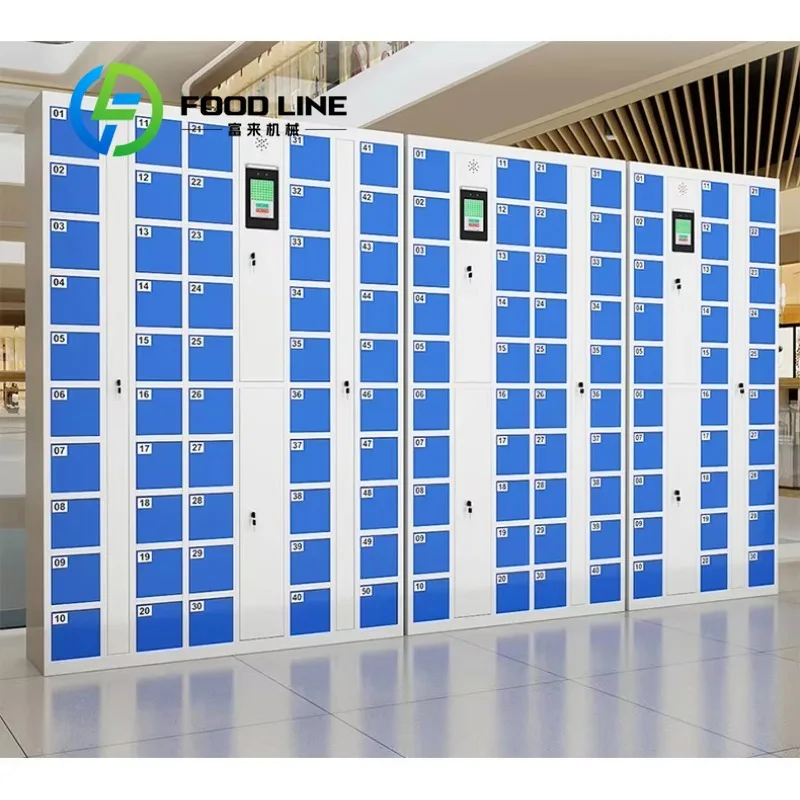 Smart Locker Commercial smart cabinet, anti-collision thick plate, simple maintenance, for bus station travelers luggage deposit