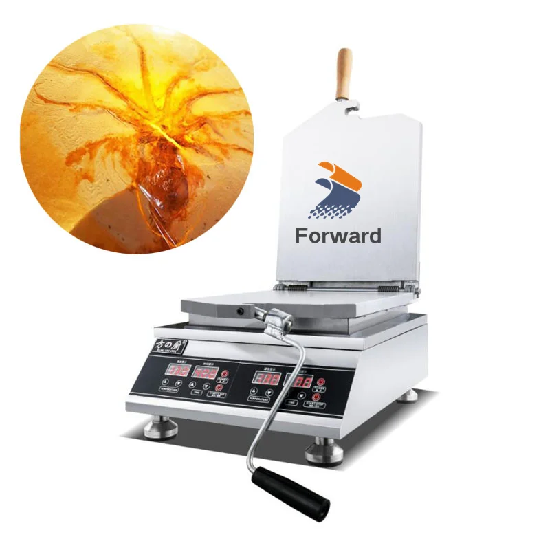 Wholesale Electric snack food seafood pie pancake steamer shrimp fossil cake machine