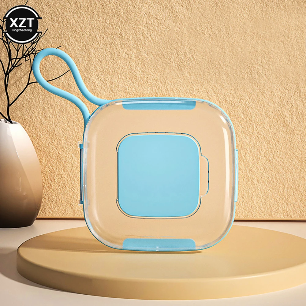 Mini Portable Mask Storage Box Disposable Moisture-proof Mask Storage Box Dustproof Card Bill Box Multi-function Storage Box