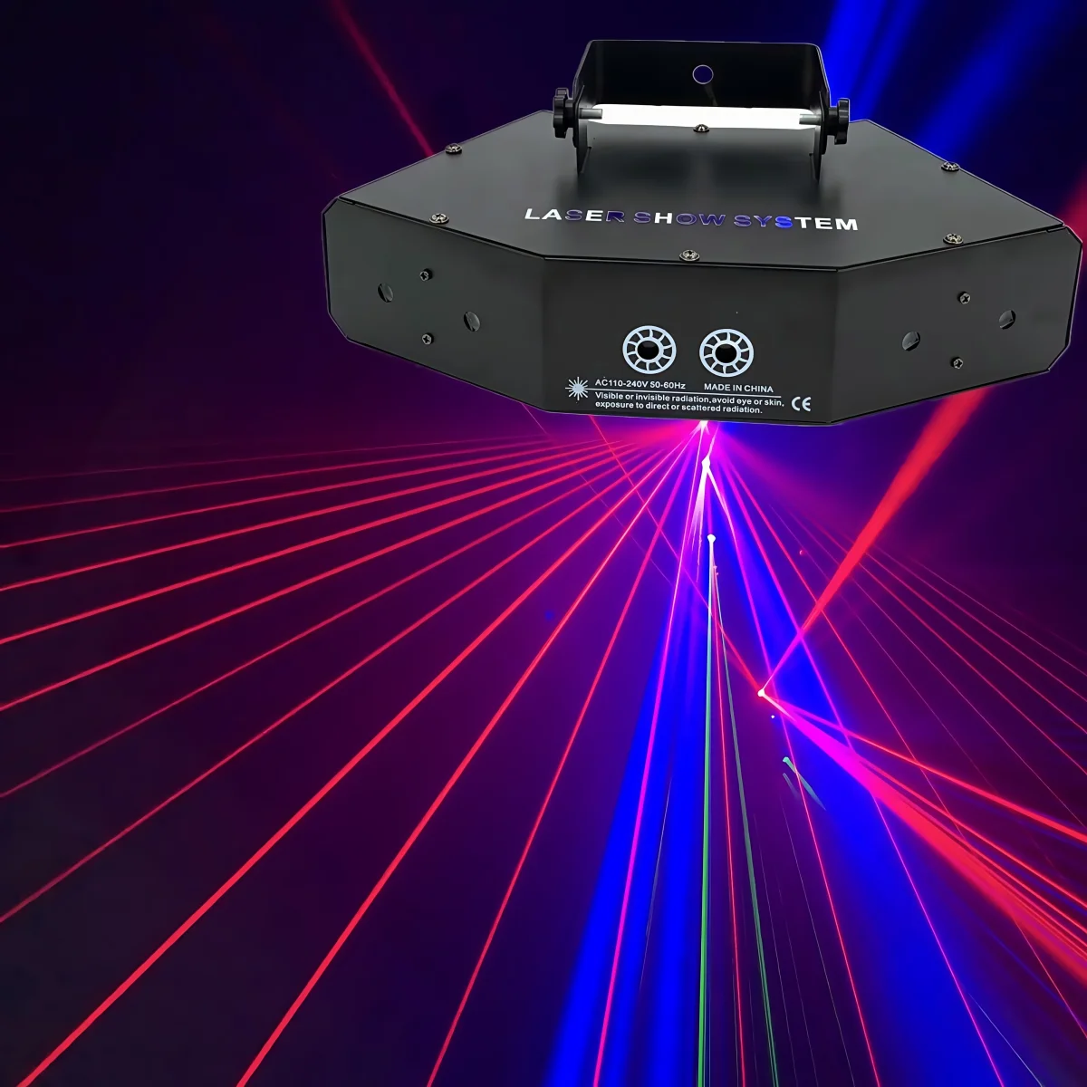 Remote contrRGB 6 Laser 16 image Lines Beam Scans DMX DJ Bar Coffee Xmas Home Party Disco Effect Lighting Laser light Show