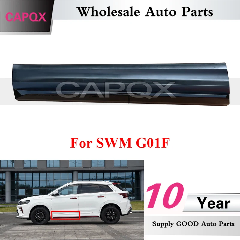 

CAPQX Car Door Lower Guard Panel For SWM G01F Door Trim Strip Door Anti-Collision Strip