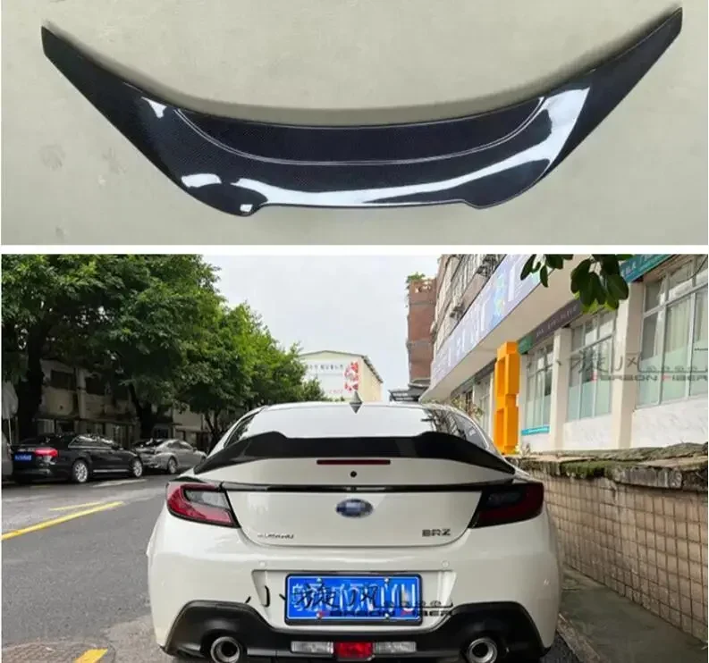 For Toyota GR86 ZA86 / Subaru BRZ 2021 2022 2023 2024 Wing Lip Tail Trunk Spoilers Real Carbon Fiber