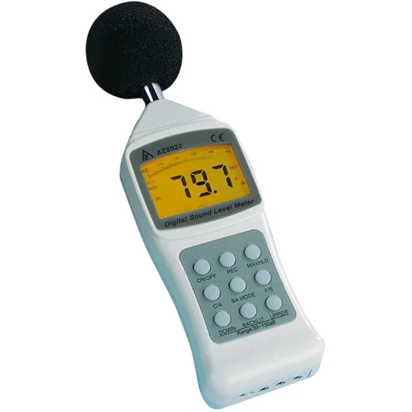 

AZ8922 USB Interface Digital Noise Detector Sound Level Meter Noise Level Meter