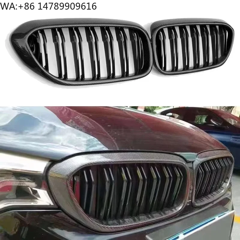 

Premium Bespoke Facelift Body KitG30 Carbon Fiber Front Grille For 5 Series G30 G38 2016-2020