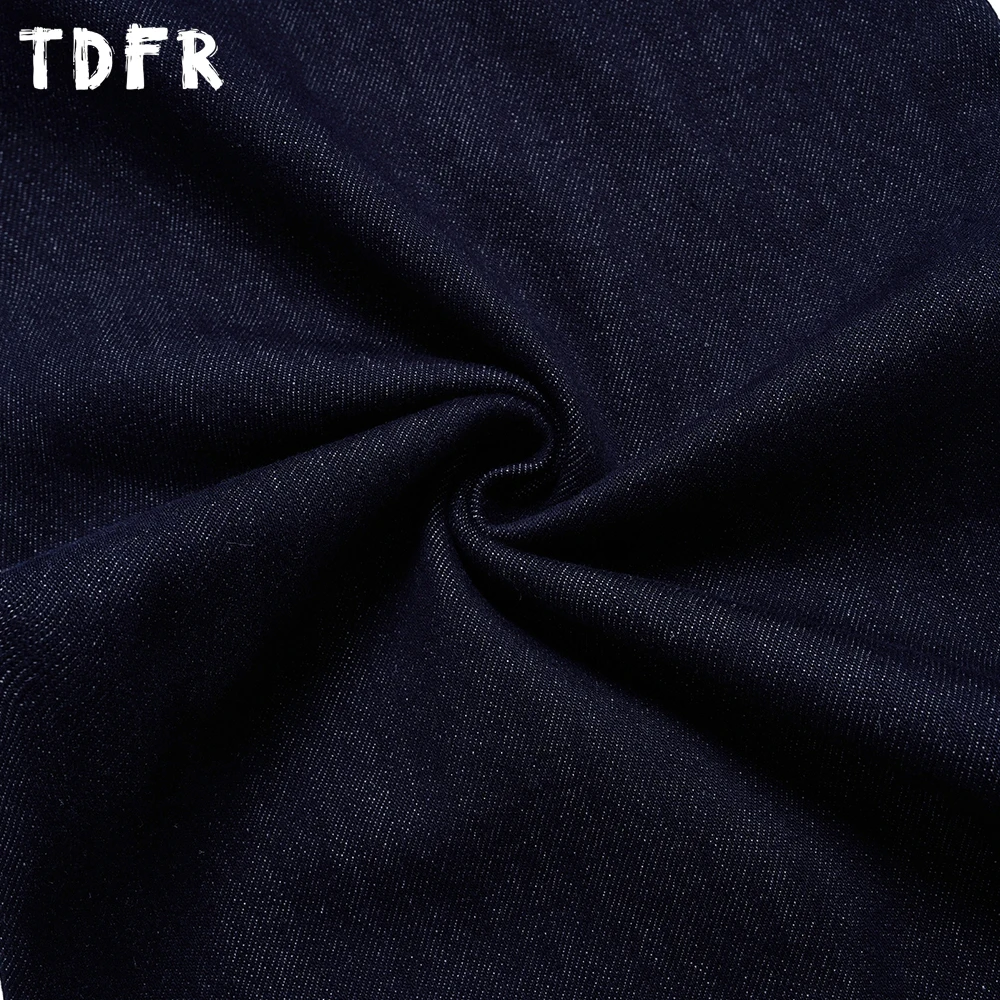 Retro Pocket Raw Jeans Mens Casual Simple Washed Baggy Wide Leg Straight Denim Pants Man