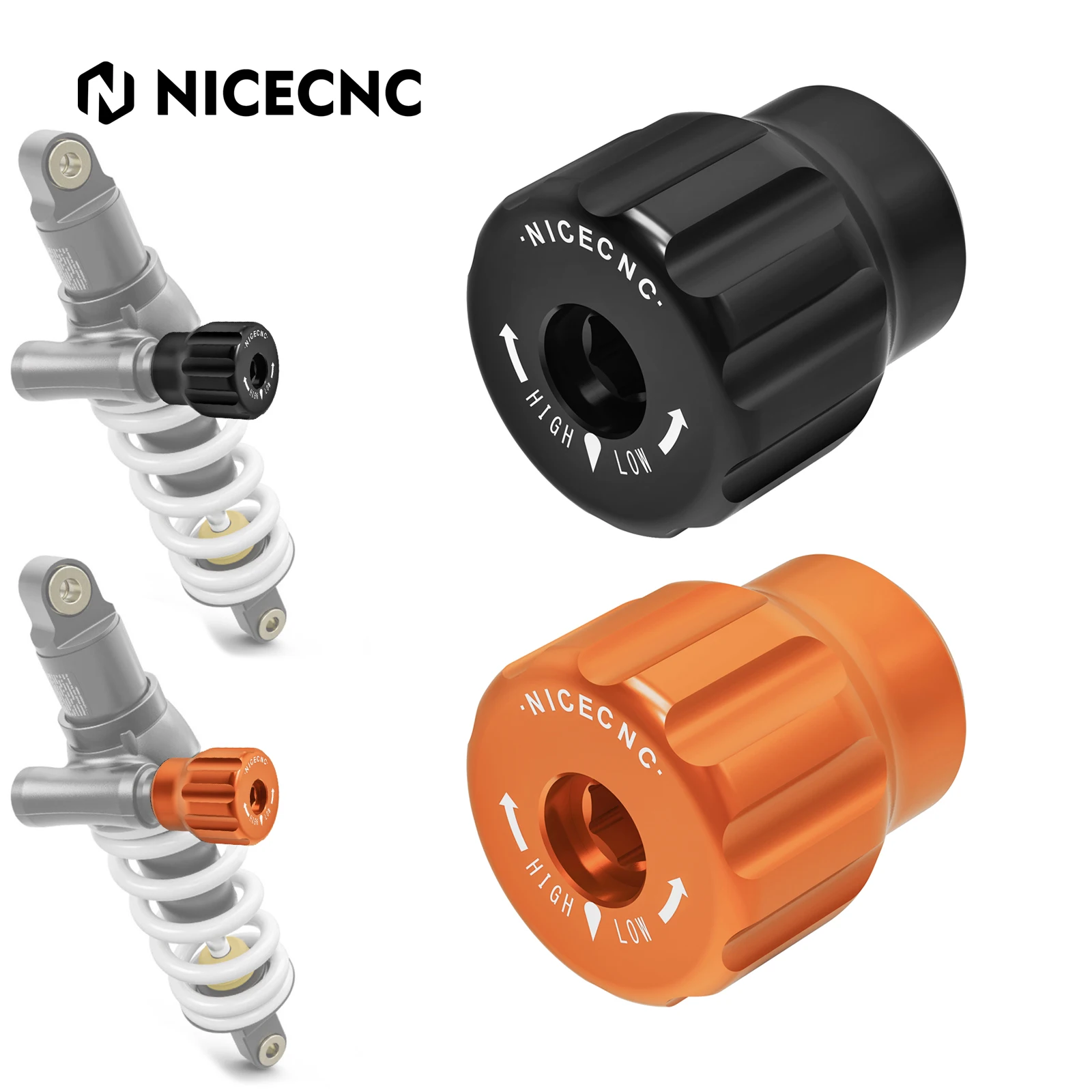 مقبض تعديل الصدمات الخلفي لـ 22-24 Husqvarna Norden 901 لـ KTM 1290 Super Duke R 20-23 890 Adventure 2021 2022 2023 2024