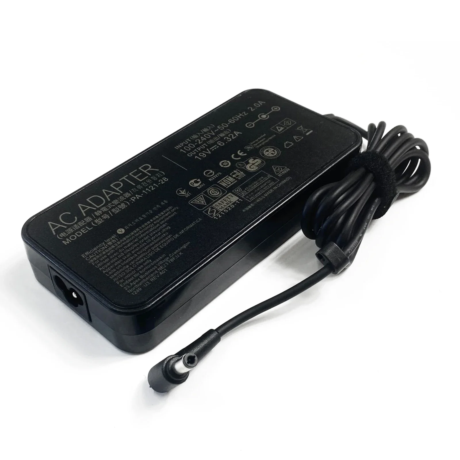 Imagem -04 - Carregador Adaptador ac para Asus Rog Strix Gl503vd Gl533ve Gl533vd Gl533v Gl553vd A15120p1a G501j G741jm G71g G2s 19.5v 6.32a