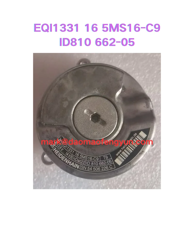

EQI1331 16 5MS16-C9 ID810 662-05 Б/у энкодер протестирован нормально
