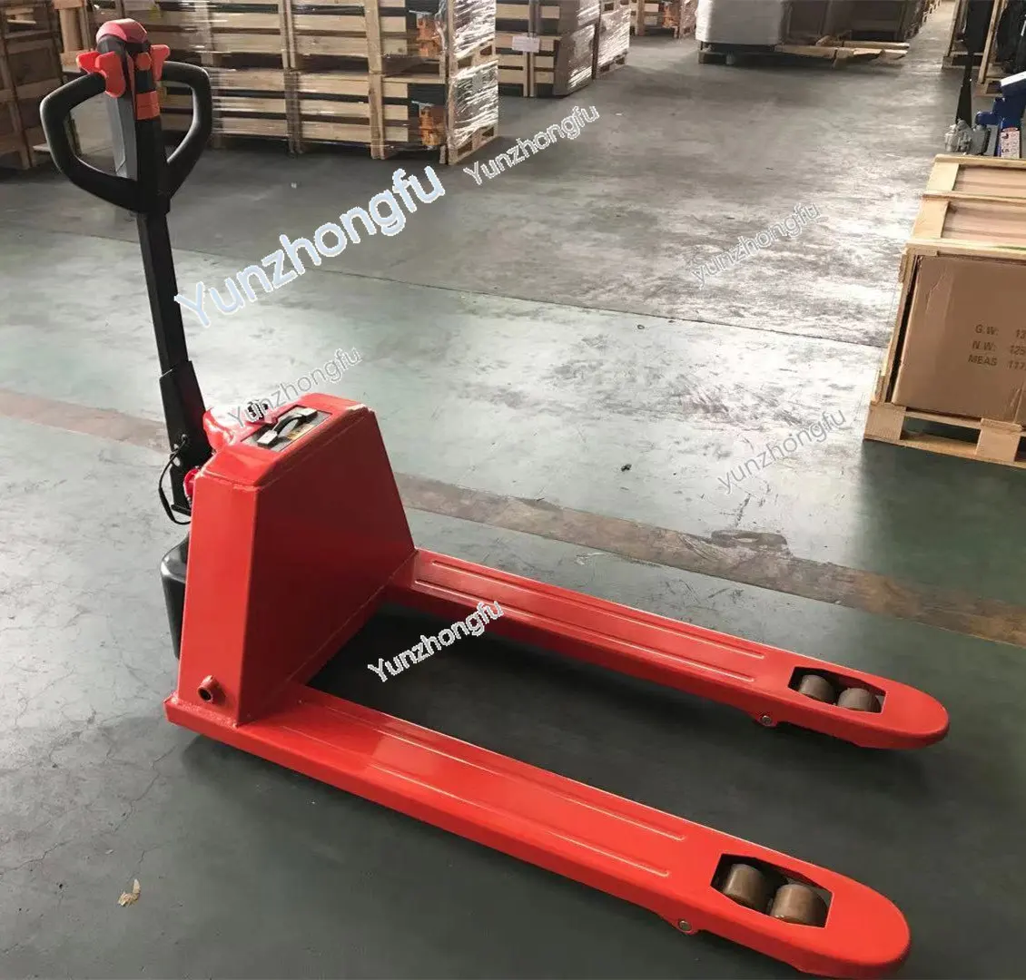 2T 2000kg Lithium Battery Electric Pallet Truck Electric Pallet Jack with Electronic Lock