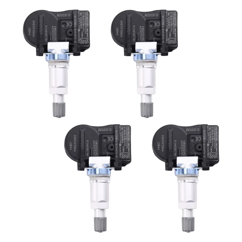 لاند روفر رينج روفر جاكوار F-PACE متوافق 4 قطعة 433 ميجا هرتز TPMS مستشعر ضغط الإطارات GX63-1A159-AA C2D47173