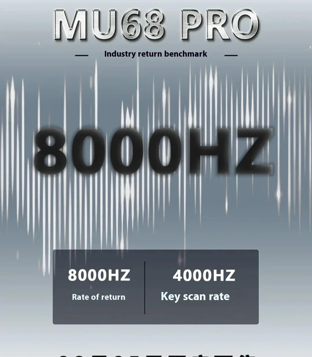 Imagem -05 - Iyx Mu68 Pro Teclado Interruptor Magnético 8000hz Rt0.04 mm Teclado Mecânico para Jogos Liga de Alumínio Teclado com Fio Valorant Gamer