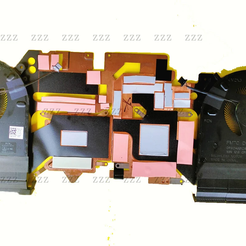 ZZ 0JR4HP is suitable for Dell Alienware M15 R4 CPU/GPU graphics cooling radiator fan