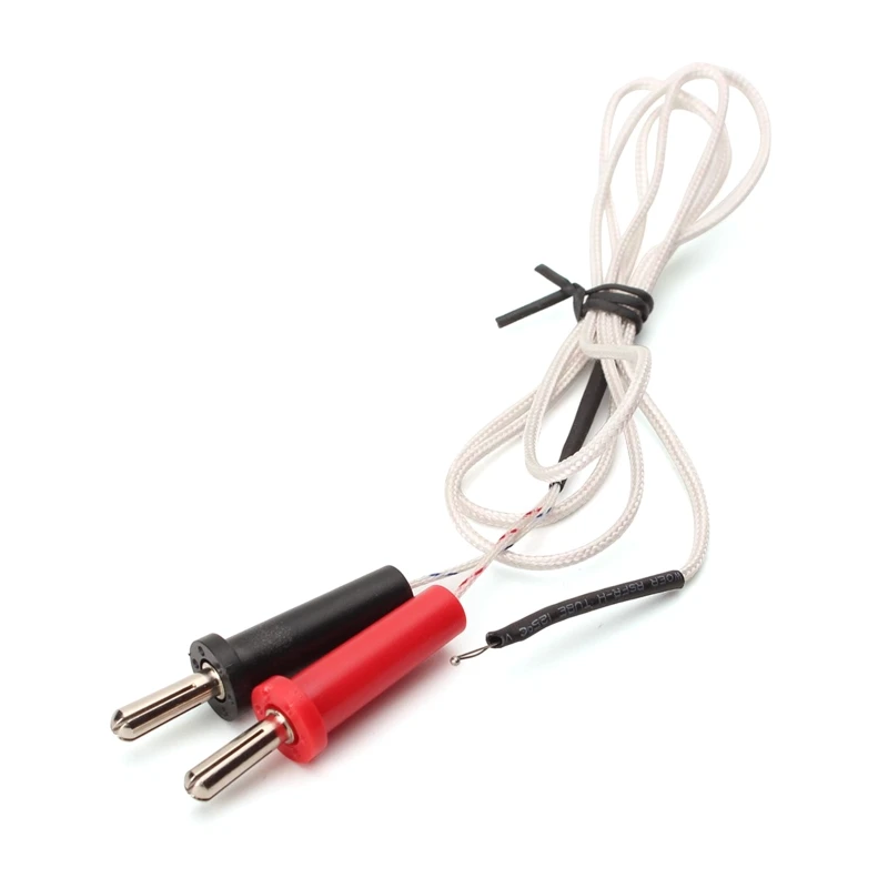 1 Meter K Type Mini-Connector Thermocouple Temperature Probe Sensor Temperature Sensing Line Measure Range -50°C - Dropship