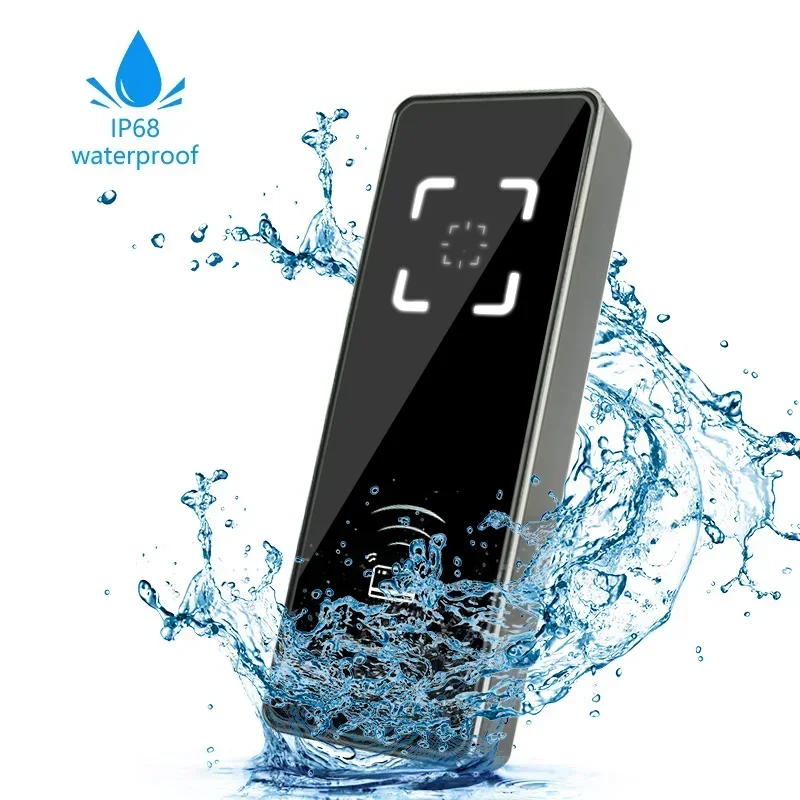 2026/New IC/NFC Smart TTL RS485 WG 26/34 Wifi Waterproof Dynamic QR Code Access Controller With Aluminum Alloy Frame