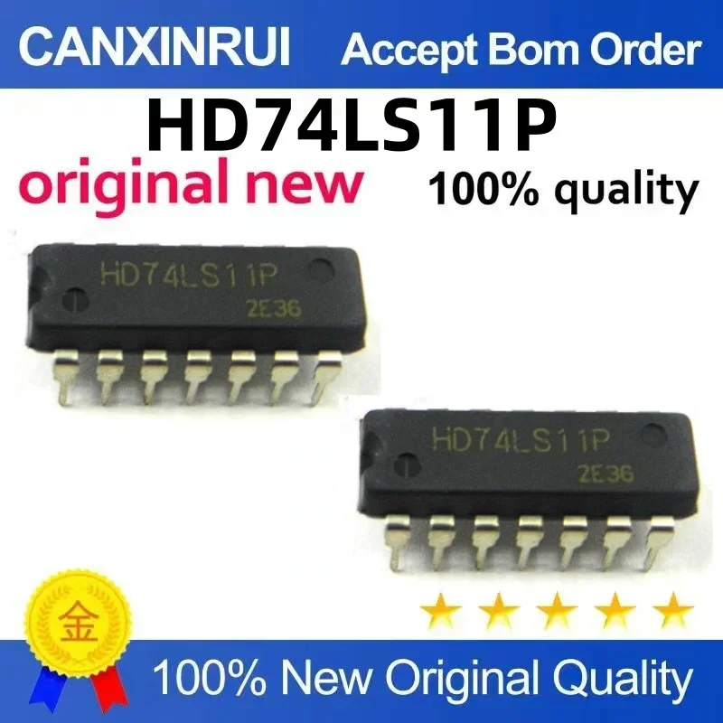 

(5-100 pieces) Brand new original HD74LS11P HD74LS11P DIP spot chip IC