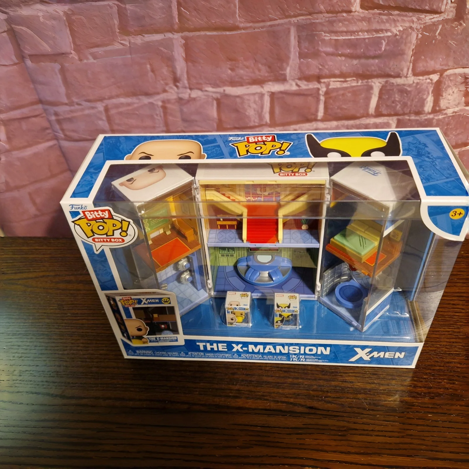

Bitty Pop! Bitty Box The X-Mansion Figure Funko Pop Official Authentic Limited Collectible Edition Marvel X-Men Fans Toy Gift