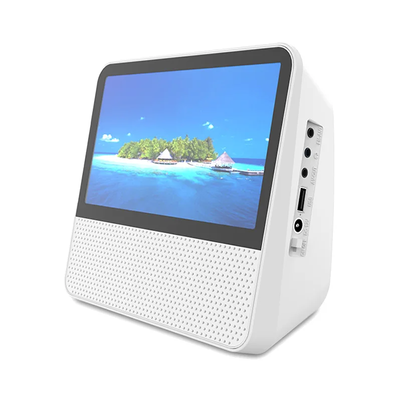 7 Inch Portable DVD VCD Player HD Built-in Screen Bluetooth USB Disk Multimedia Disc Player