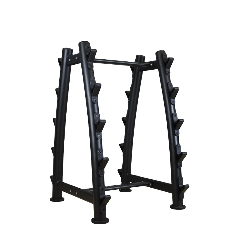 

Single-Side Fixed Barbell Rack Gym Private Studio Short Bar Storage Equipment