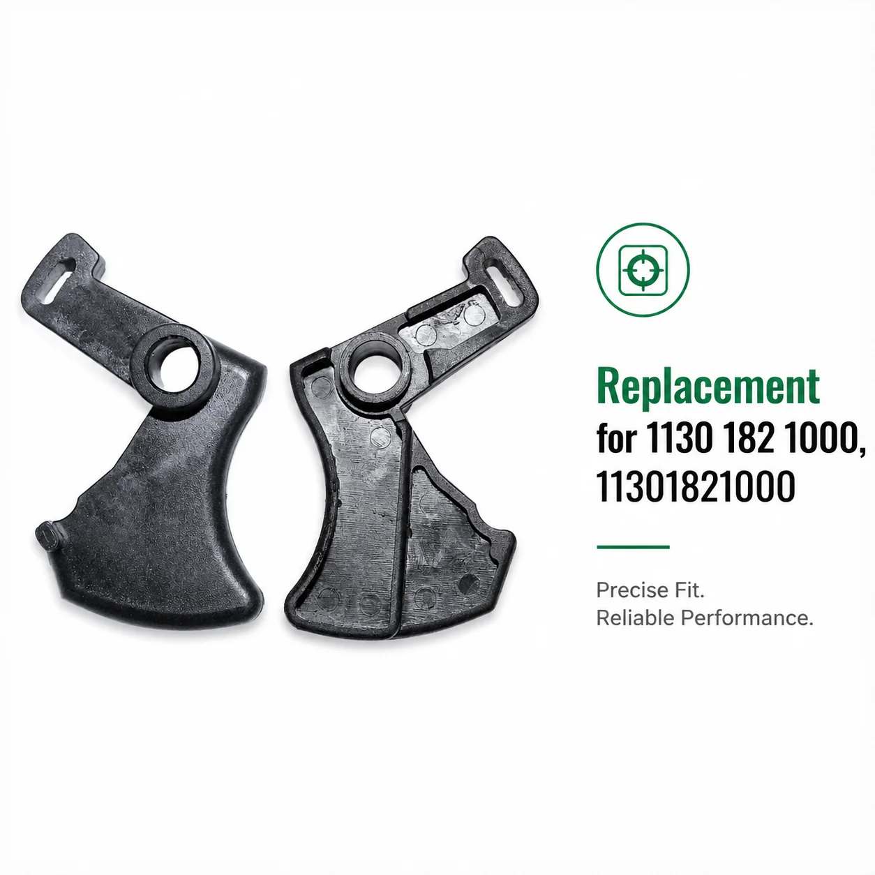 2PCS Throttle Trigger Kit For Stihl 017 018 MS170 MS180 Chainsaw, Replaces 1130 182 1000, 11301821000, Trigger Replacement Parts