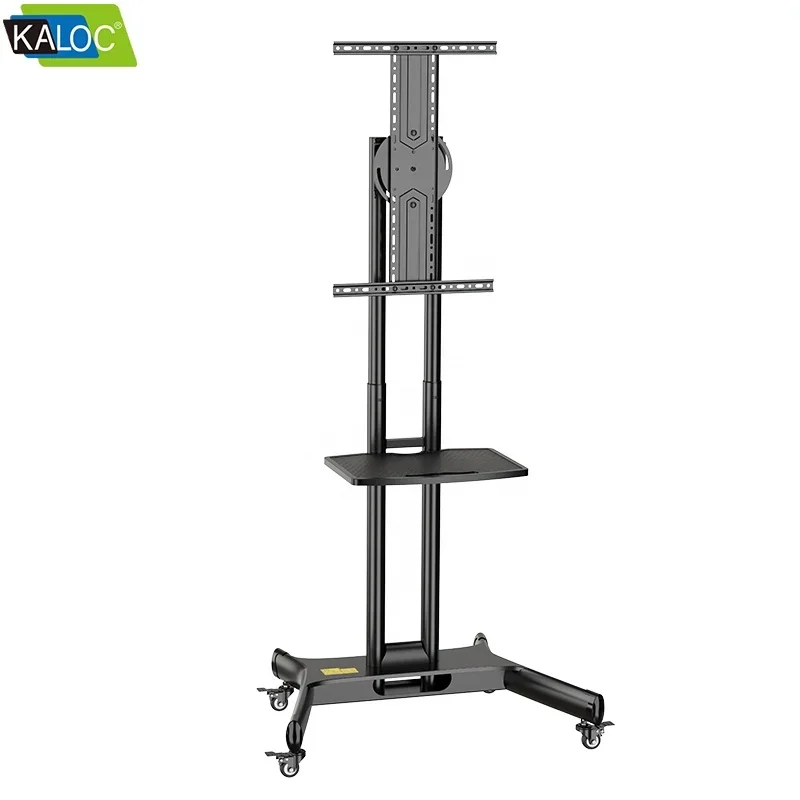 KALOC-carrito de TV móvil de 32-65 pulgadas, mueble de TV LCD de Plasma, montaje en pared, LED ligero, soportes de TV móviles modernos de fábrica L65-X