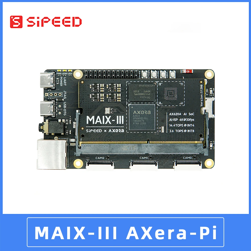 Sipeed M3AXPI Artificial Intelligence Vision AI ISP Low Light Level Night Vision Love Core Linux Development