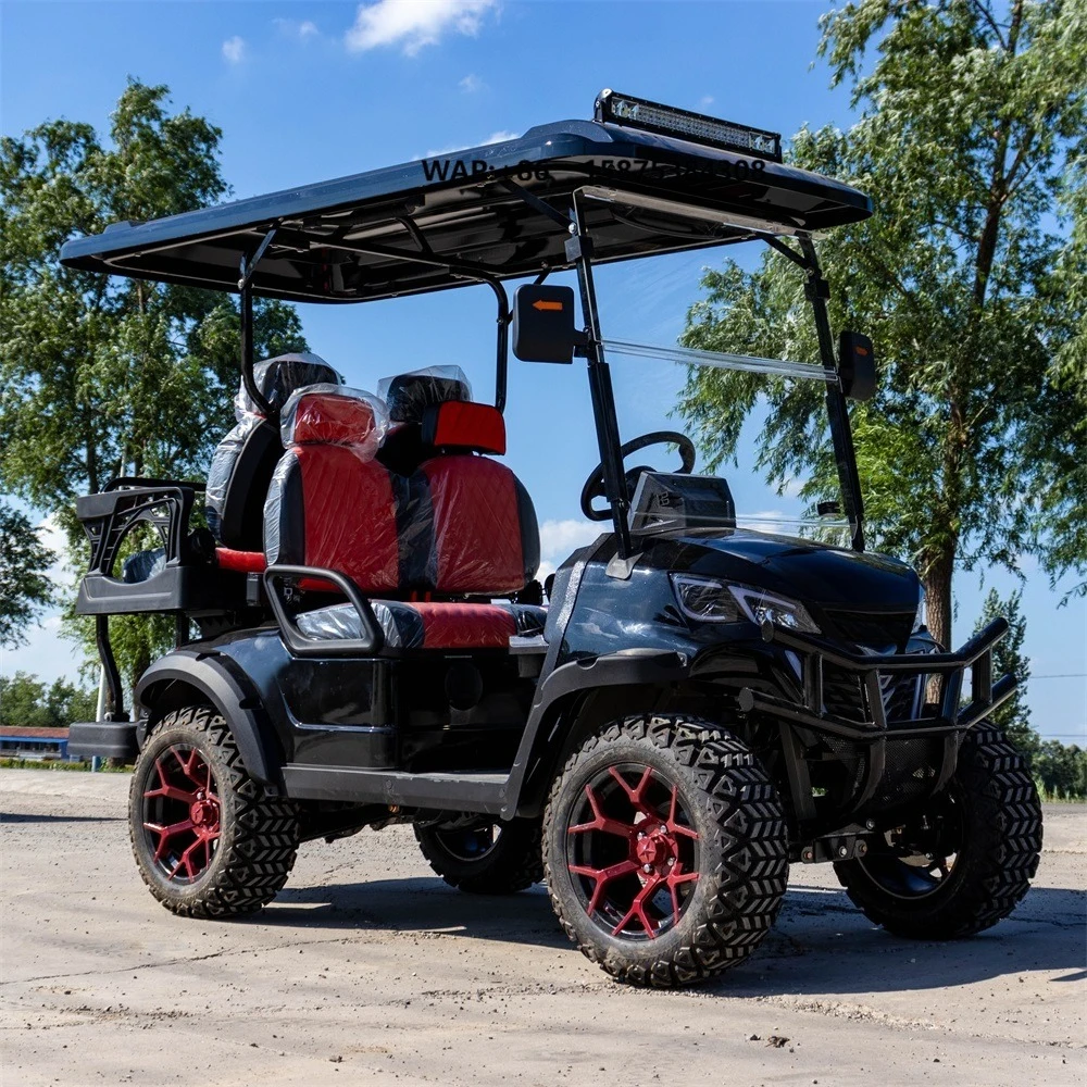 4-Seat electric golf cart ex-factory price, modern golf cart, off-road vehicle, sightseeing car for resort use CE certified