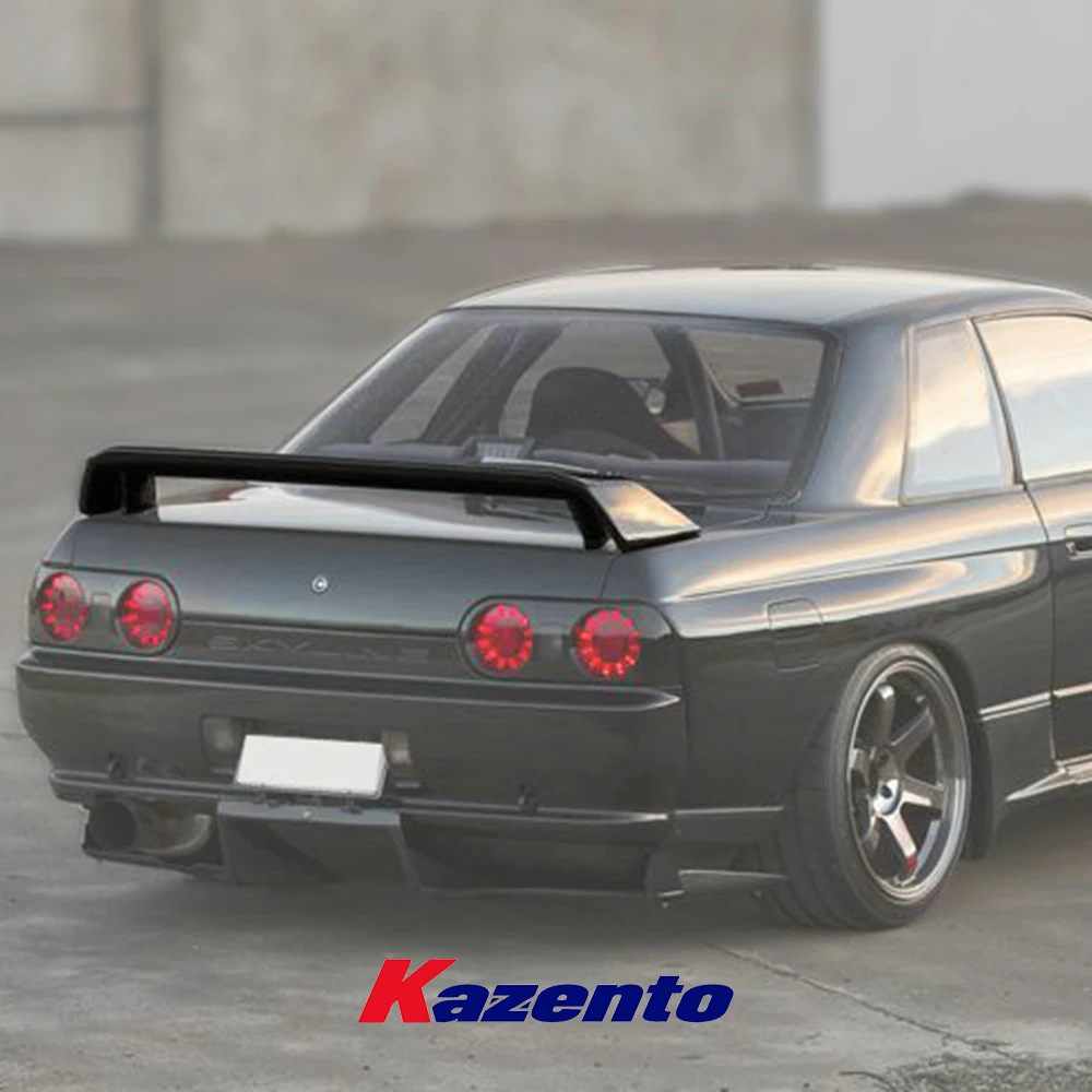 OE Rear Trunk Boot Lid Spoiler Wing For Nissan Skyline R32 GTR Carbon Fiber