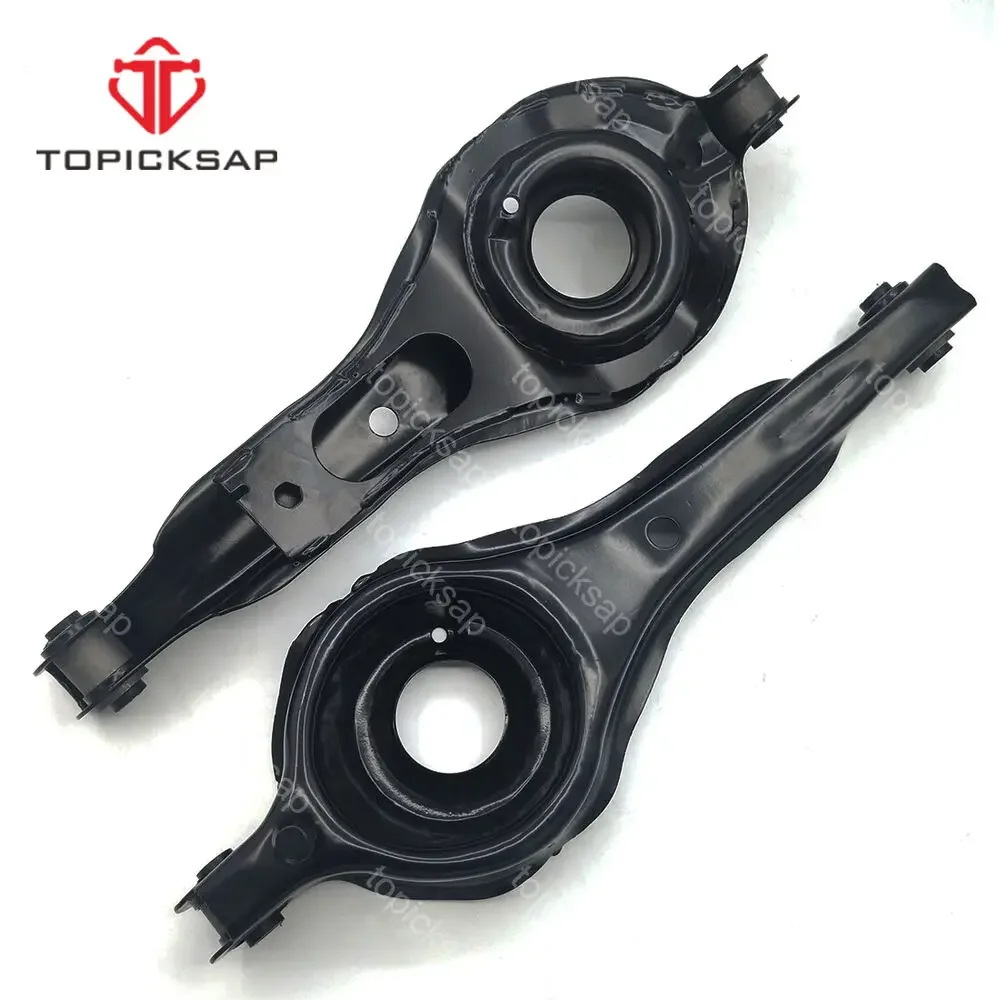 TOPICKSAP 6Pcs Rear Lower Forward Rearward Locating Upper Adjustable Control Arm Assembly Kit for Ford Focus 2000- 2011