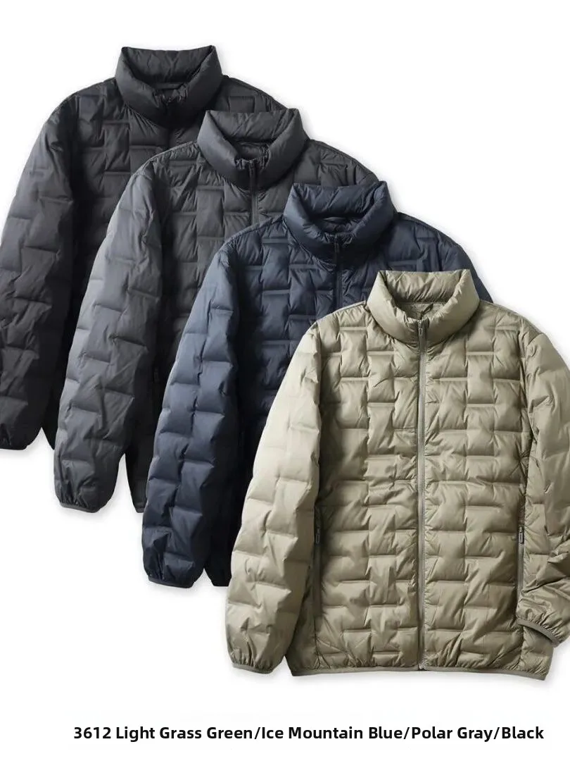 Design léger extérieur pour hommes, décontracté, léger, chaud, polyvalent, automne hiver, fermeture à glissière Jaet, coupe-vent, polyester...