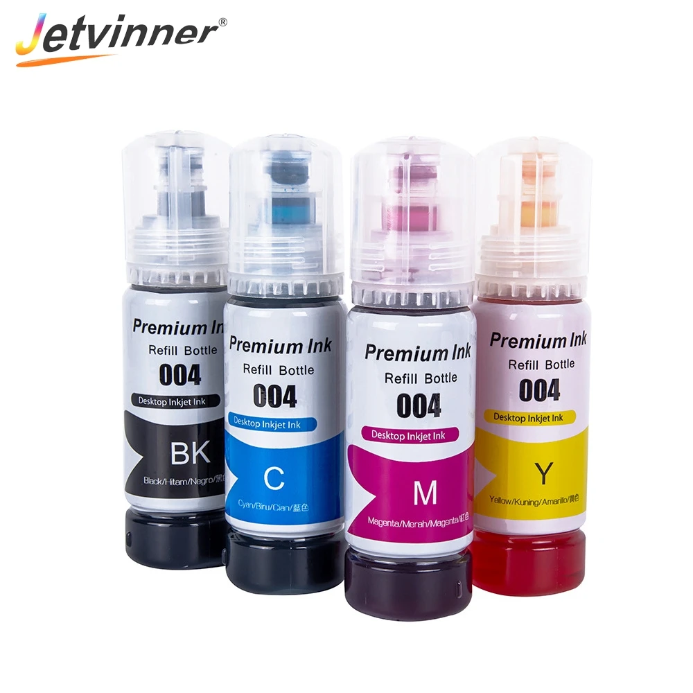 

4 Bottles 70ml Dye Ink Refill Water Dye Based Ink Kit For L3106 L3108 L3109 L3115 L3106 L3108 L3109 L3115 L3116 L3117