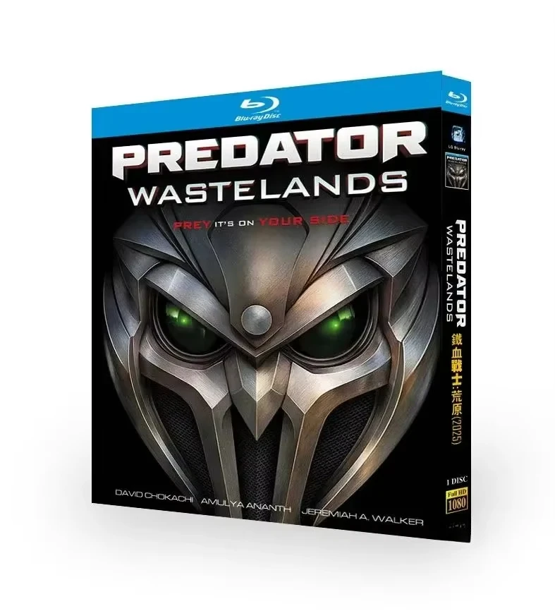 Predator： Wastelands‎ (2025)：1-Disc New Box Set Sealed English Subtitle