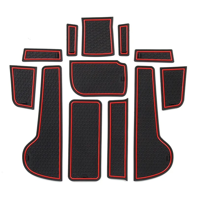 

Anti-Slip Car Gate Slot Mat For Chevrolet Cruze 2008 - 2015 Non-Slip Door Groove Pad Rubber Coaster Auto Interior Accessories
