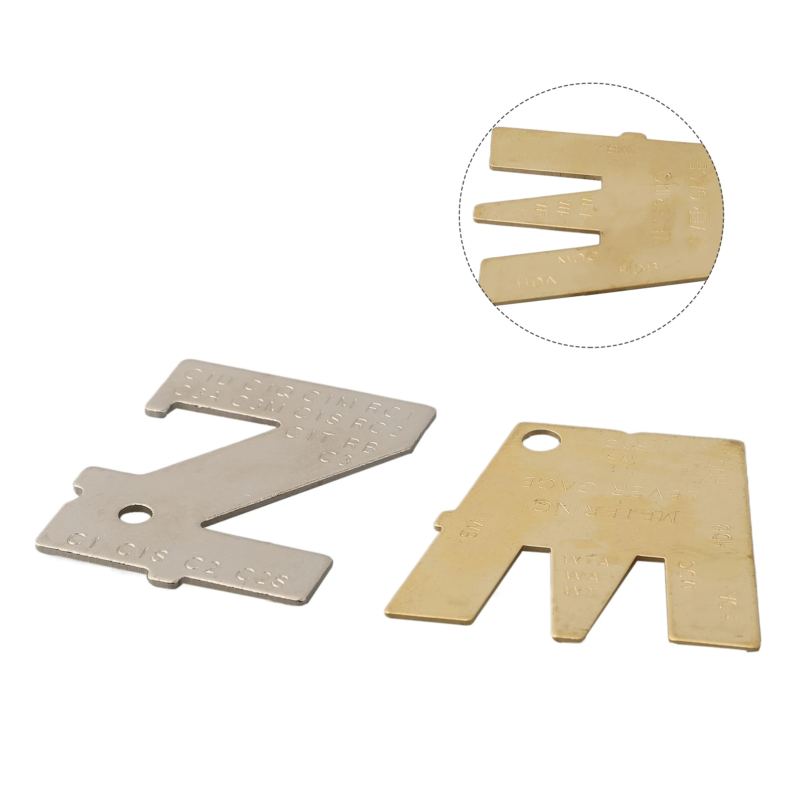 2pcs/Set Chain Saws Diaphragm Carburetor Metering Lever Adjust Tool For 500-13-1 W Attachment Garden Power Tools