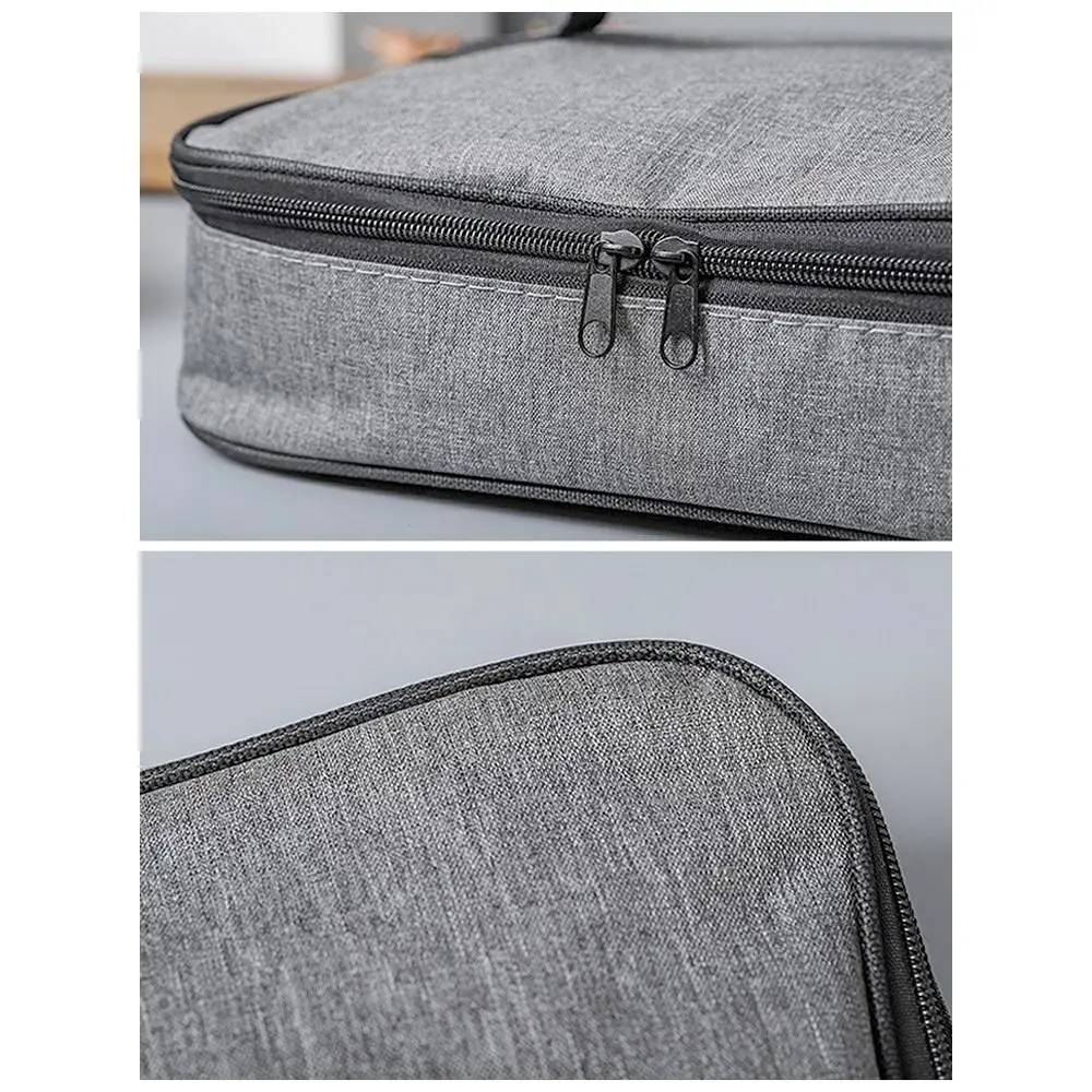 حقيبة تخزين محمولة للنزهات، حقيبة غداء مبرد، منظم الإفطار، صندوق غداء، حقيبة حرارية معزولة