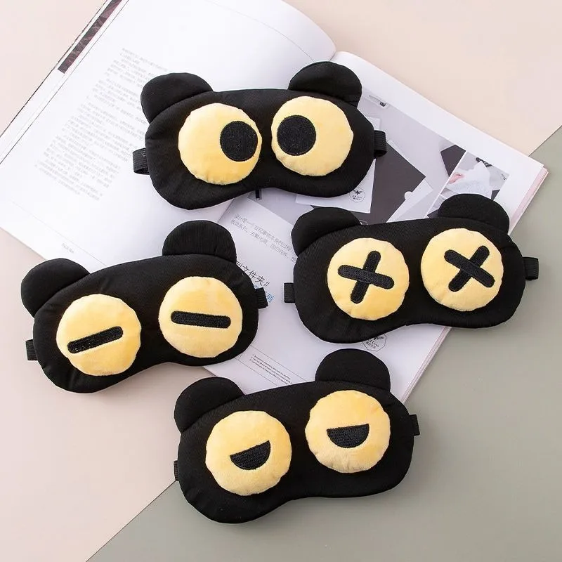 

Cute funny eye mask sleep shading breathable eye mask relieve eye fatigue cold and hot compress eye mask