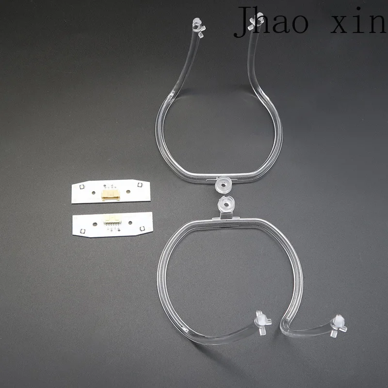 Für BMW X3 X4 F25 2014-2017 LOW Auto-Scheinwerfer DRL Leitstreifen Weißes Licht Tagfahrlicht Angel Eyes Ballast LED-Chip – Detail 3