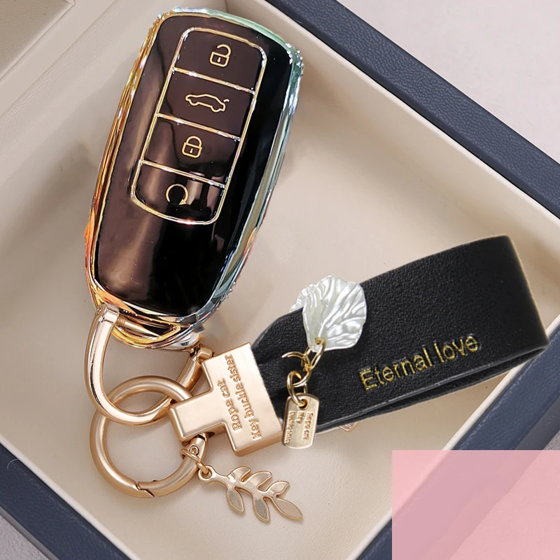 TPU Car Key Case Cover For Chery Tiggo 8 Pro Tiggo 8plus New 5 plus 7pro Chery Tiggo 7 Pro Max Omoda 5 C5 Modod Protector Fob