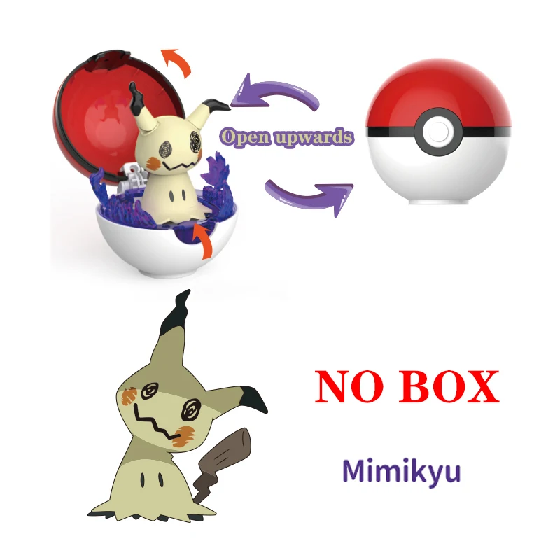 Pokémon-Ball-Figuren, Pokémon-Figuren, Actionfiguren, Pikachu, Eevee, Squirtle, Charizard, Puppe, Dekoration für Zuhause und Büro, Kindergeburtstagsgeschenk – Detail 18
