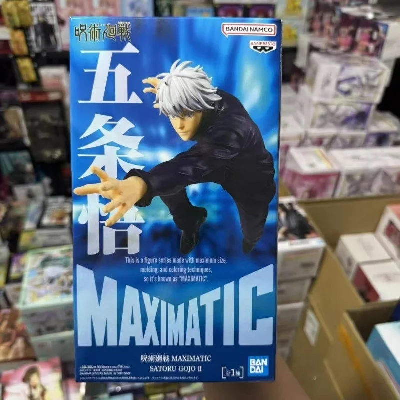 

Bandai Original In Stock Banpresto Jujutsu Kaisen Anime Gojo Satoru Action Figure Garage Model Doll Brand New Boxed Gift Toys