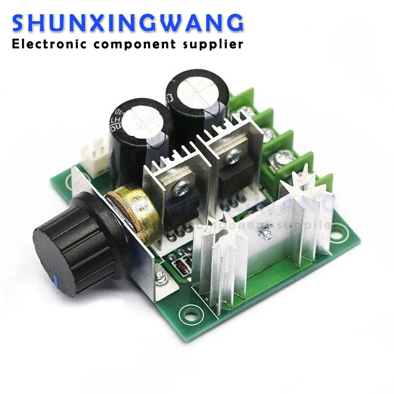 10A 12V-40V Pulse Modulation 13KHz PWM DC Motor Adjuster Speed Control Switch Module