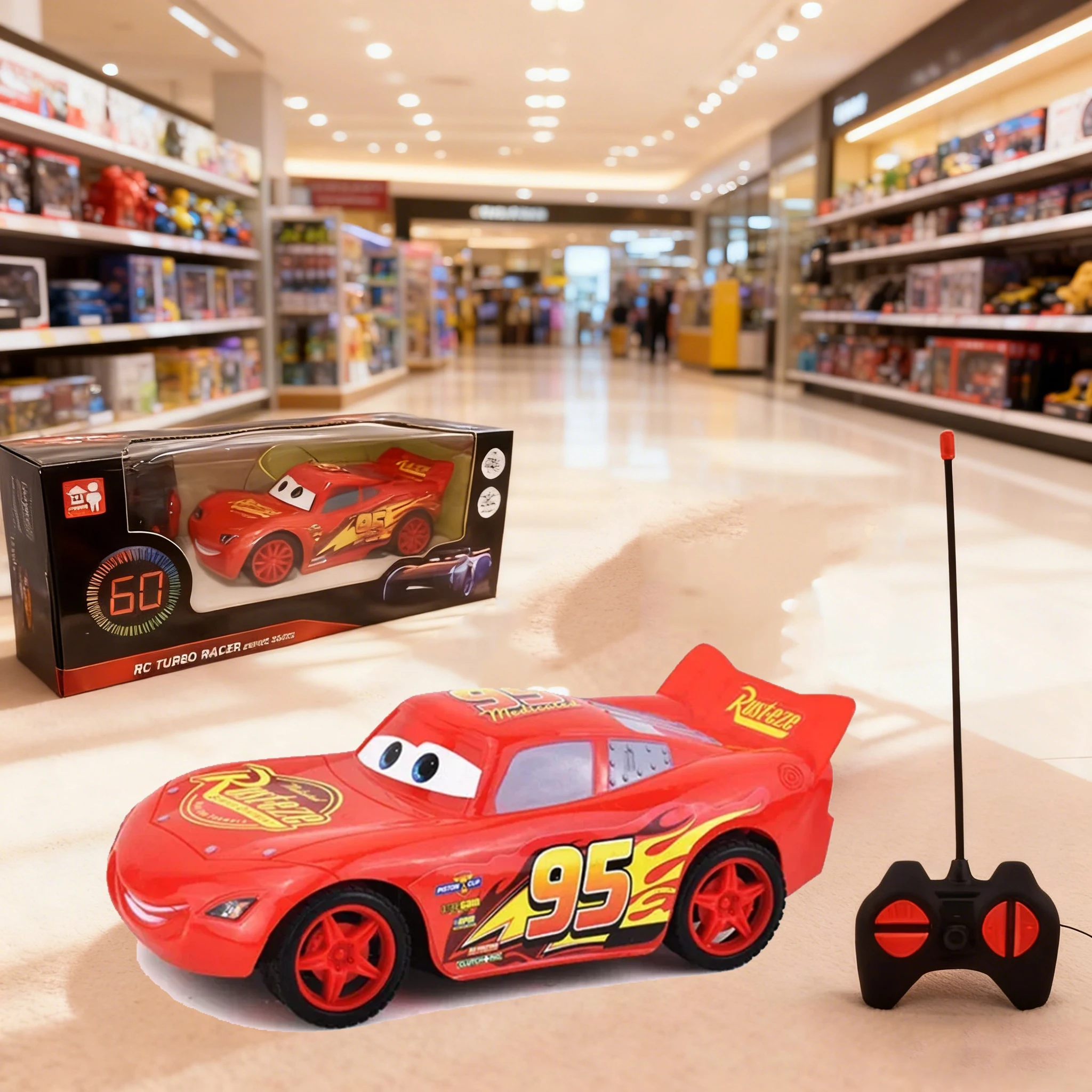 لعبة ديزني الساخنة بيكسار كارز 3 سيارات لعبة كهربائية - لايتنينج ماكوين سيارة سباق تعمل بالتحكم عن بعد لعبة حفلات هدايا عيد ميلاد للأطفال