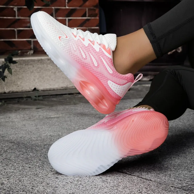 

Running Shoes Men Lightweight Air Mesh Anti-slip Wear-resistant Casual Shoes Men Sports Breathable Comfortable Walking Shoes Men